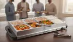 Elektrischer Buffetwärmer: Genuss warm serviert