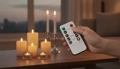 Eleganz ohne Risiko: LED Kerzen mit Fernbedienung