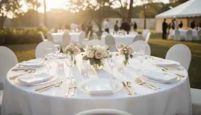Geschirr Hochzeit: Tafeln festlich gestalten