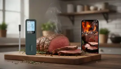 Perfekt Braten mit kabellosem Thermometer