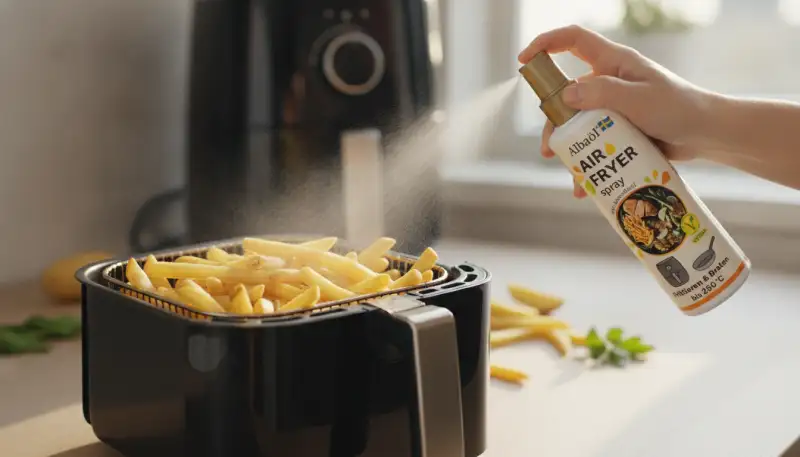 Effektiver Oelsprüher für Ihren Airfryer
