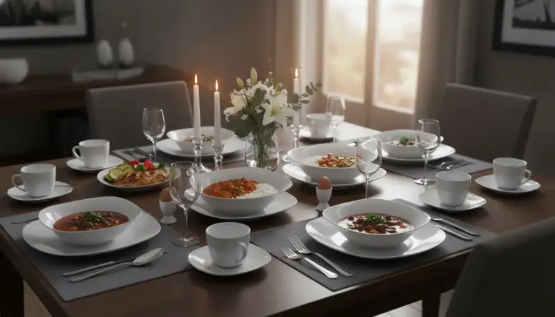 Ihr elegantes Dinner Set Porzellan