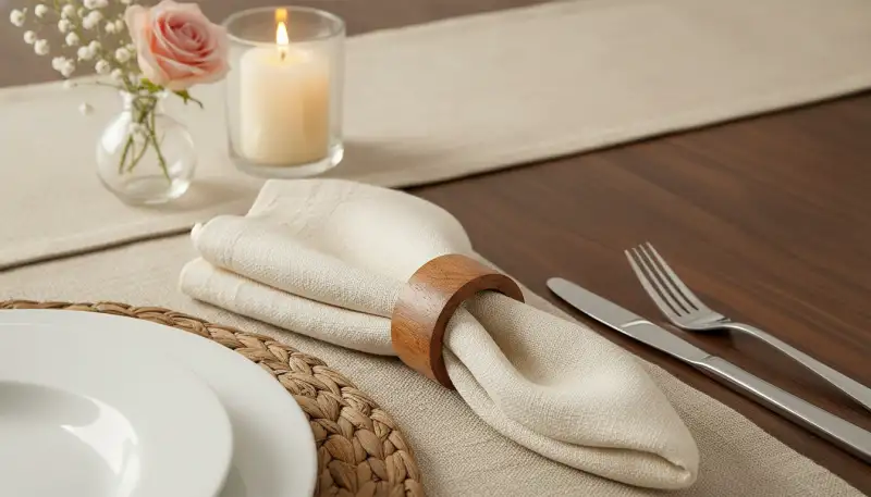 Serviettenringe: Glanzpunkte für Ihre Tafel